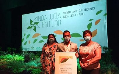 El municipio de Cañete de las Torres recibe el galardón «Flor de Andalucía» con 4 flores
