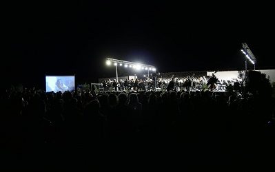 Gran acogida por parte del público del concierto «Noches de Música y Cine» a cargo de la Orquesta de Córdoba