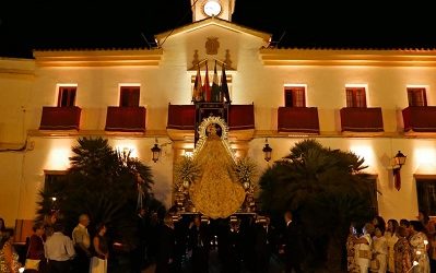 Subida de la Virgen del Campo Coronada a la Ermita de Madre de Dios