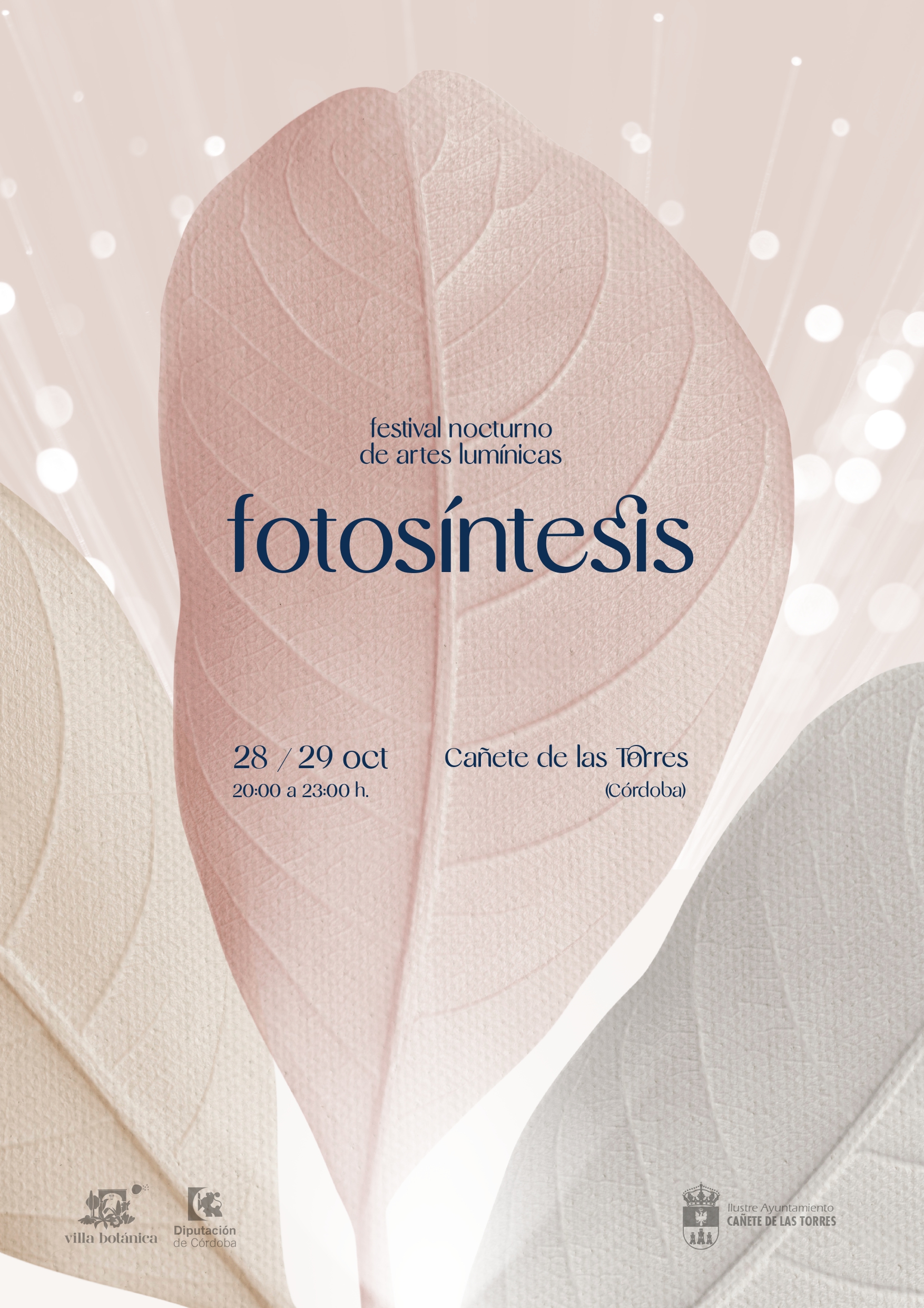 Cartel oficial fotosíntesis festival