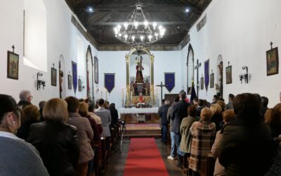 El Alcalde de Cañete de las Torres, Félix Romero, asiste a la eucaristía de clausura del Año Jubilar por el 400 aniversario de la advocación a la imagen de Jesús Nazareno