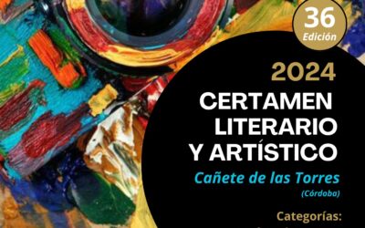 Abierta la convocatoria de la 36ª edición del Certamen Literario y Artístico de Cañete de las Torres