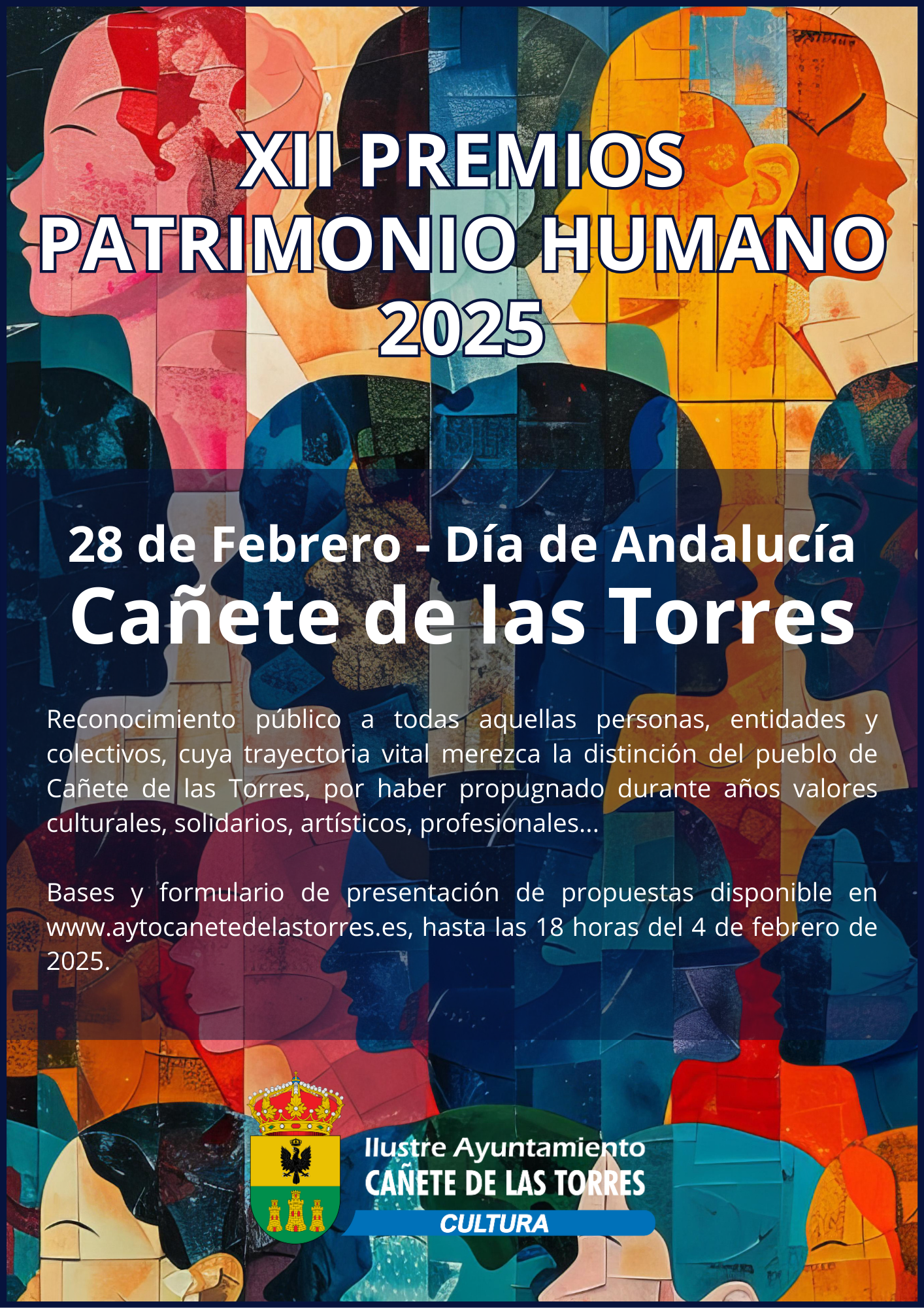 Cartel premios patrimonio humano 2025